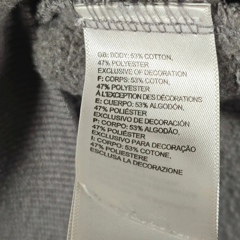 The North Face Mens Never Stop Exploring Logo‎ Hoodie Grey Large NF0A4M4F